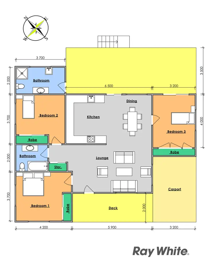 Floorplan of Homely house listing, 9 Rouse Street, Wingham NSW 2429