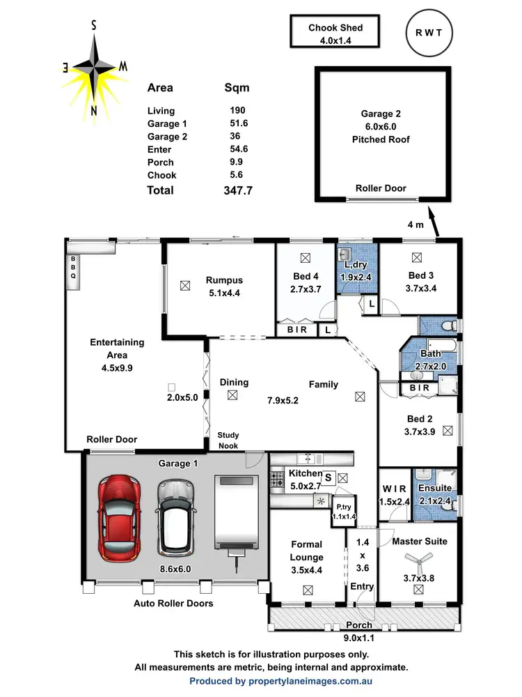 Floorplan of Homely house listing, 68 Kingfisher Drive, Hewett SA 5118