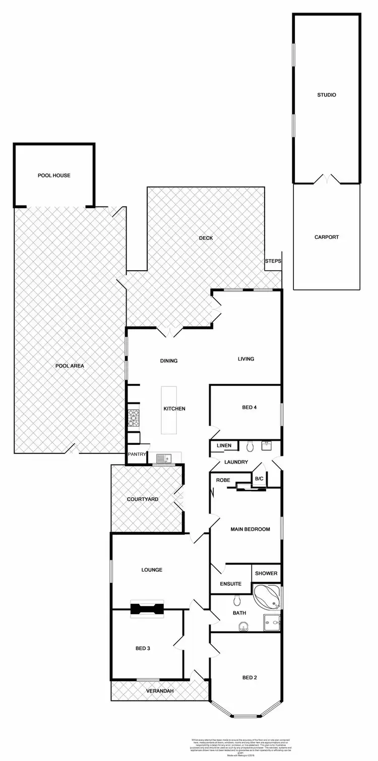 Floorplan of Homely house listing, 1 Stuart Street, Lorn NSW 2320