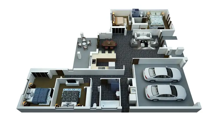 Floorplan of Homely house listing, 5 Norman Close, Leeton NSW 2705