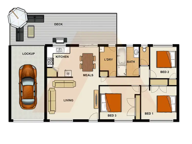 Floorplan of Homely house listing, 238 Herses Road, Eagleby QLD 4207