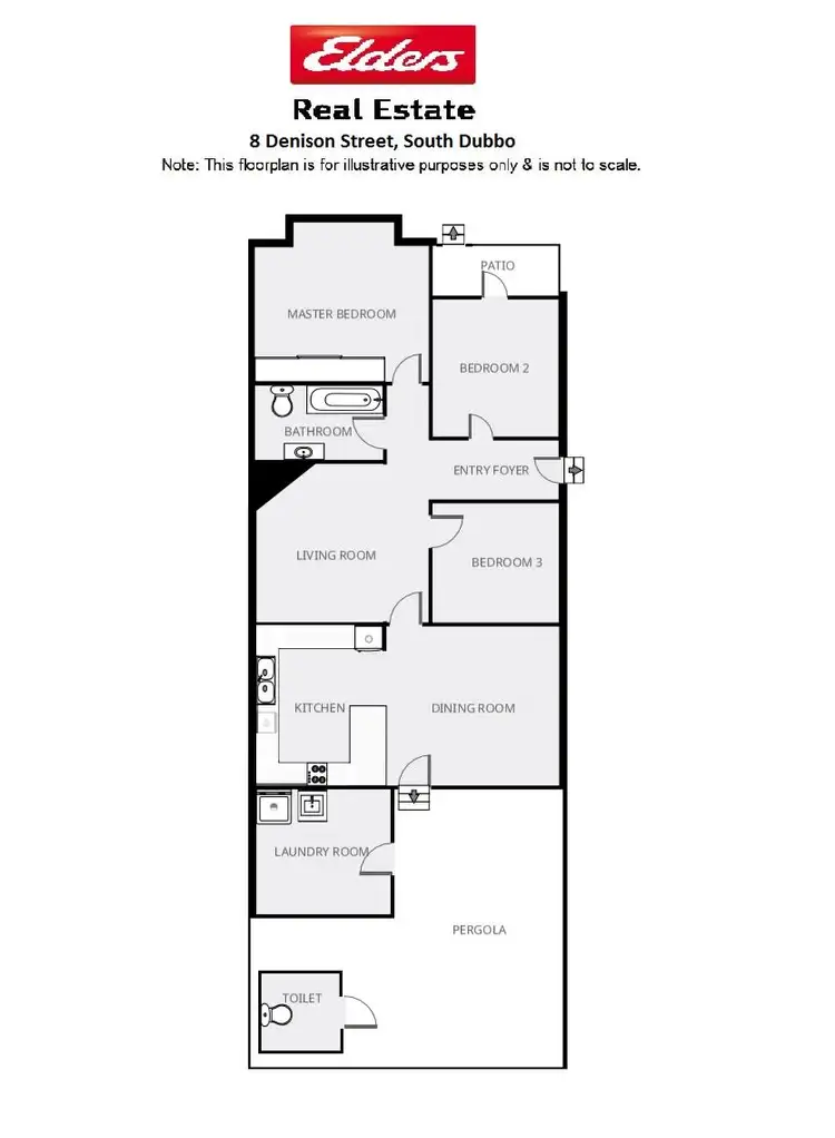 Floorplan of Homely house listing, 8 Denison Street, Dubbo NSW 2830