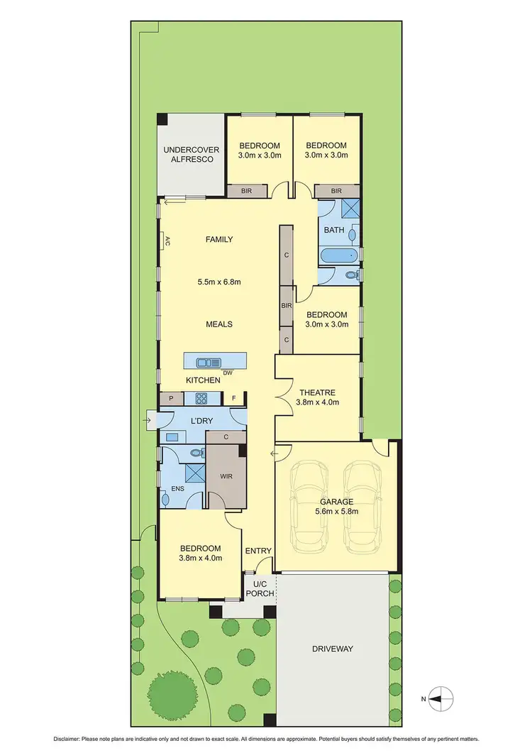 Floorplan of Homely house listing, 42 Chicory Street, Mernda VIC 3754