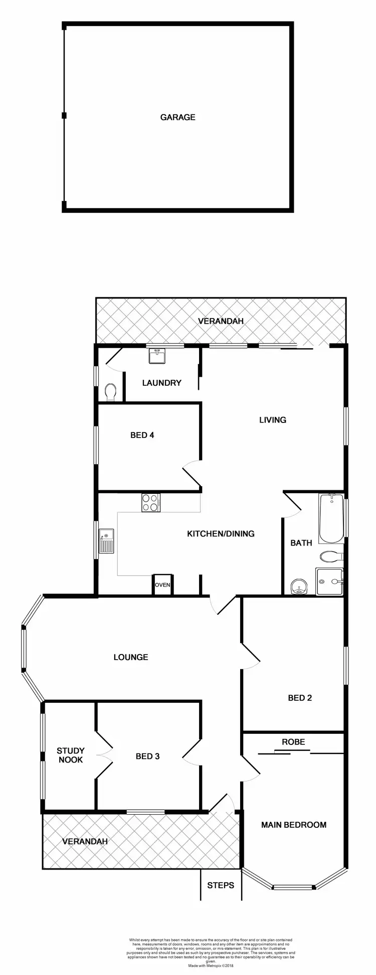 Floorplan of Homely house listing, Address available on request