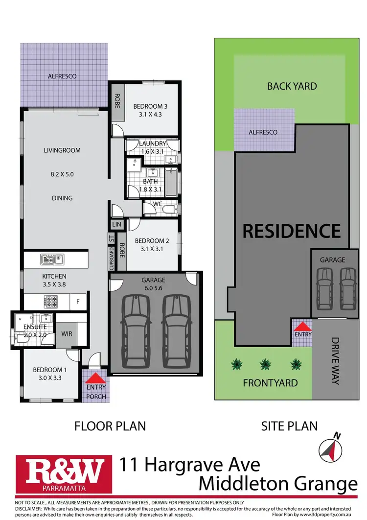Floorplan of Homely house listing, 11 Hargrave Avenue, Middleton Grange NSW 2171