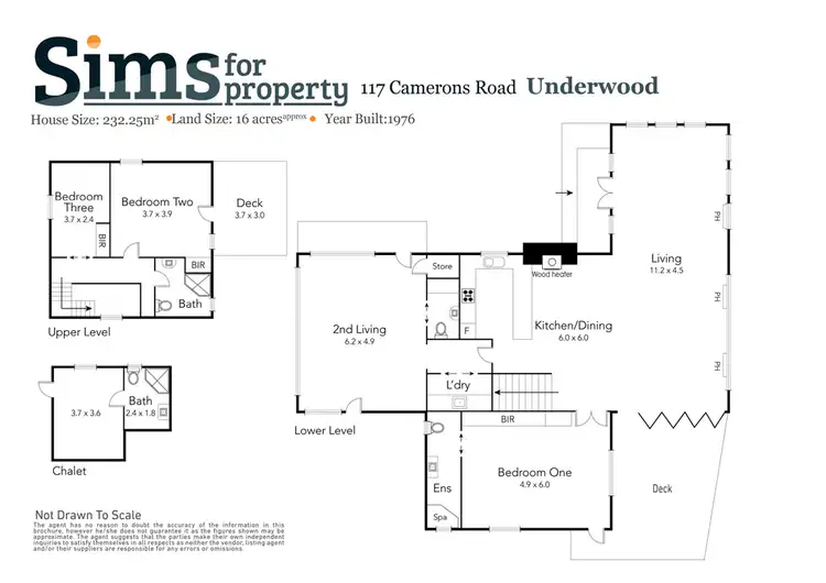 Floorplan of Homely house listing, 117 Camerons Road, Underwood TAS 7268