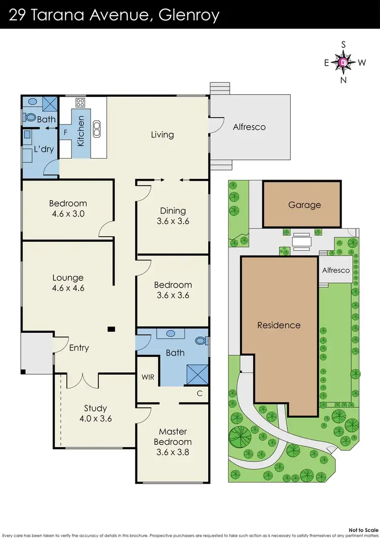 Floorplan of Homely house listing, 29 Tarana Avenue, Glenroy VIC 3046