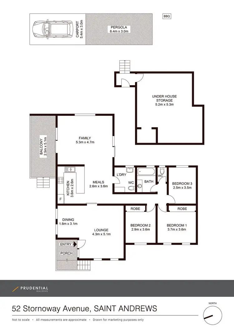 Floorplan of Homely house listing, 52 Stornoway Avenue, St Andrews NSW 2566