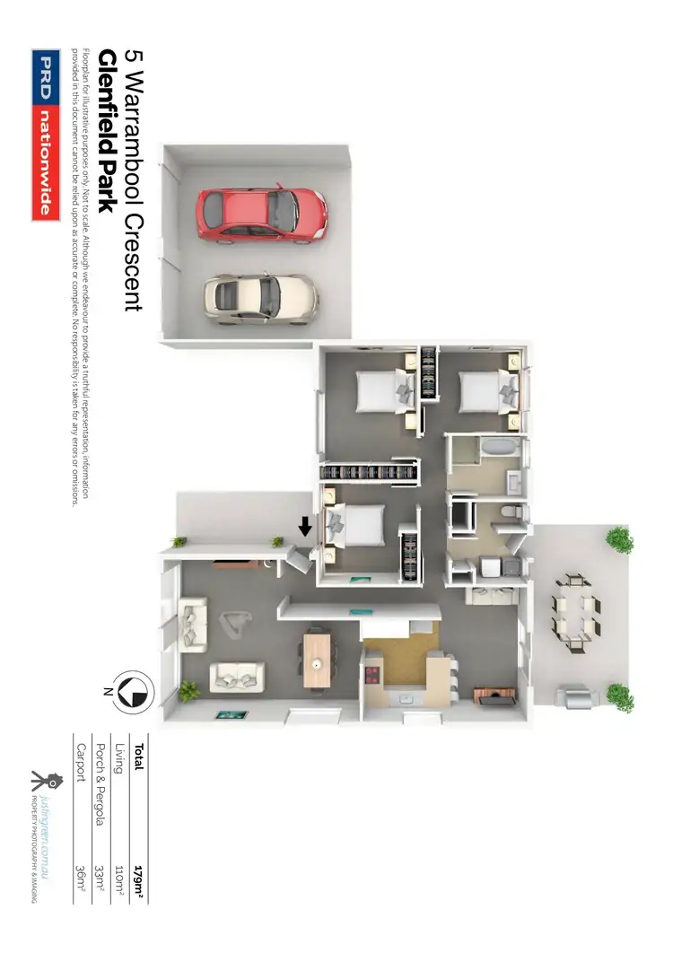 Floorplan of Homely house listing, 5 Warrambool Crescent, Glenfield Park NSW 2650