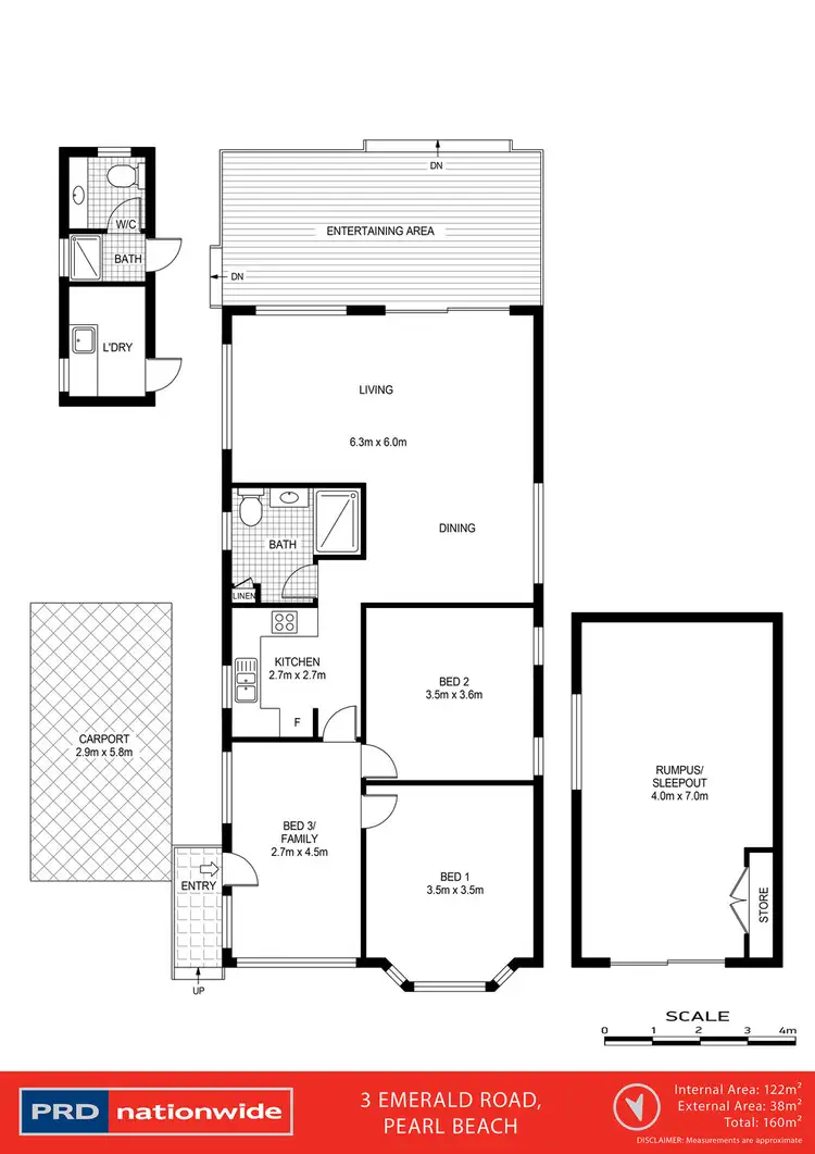 Floorplan of Homely house listing, 3 Emerald Avenue, Pearl Beach NSW 2256