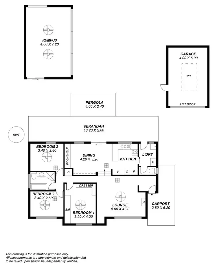 Floorplan of Homely house listing, 17 Burns Court, Morphett Vale SA 5162