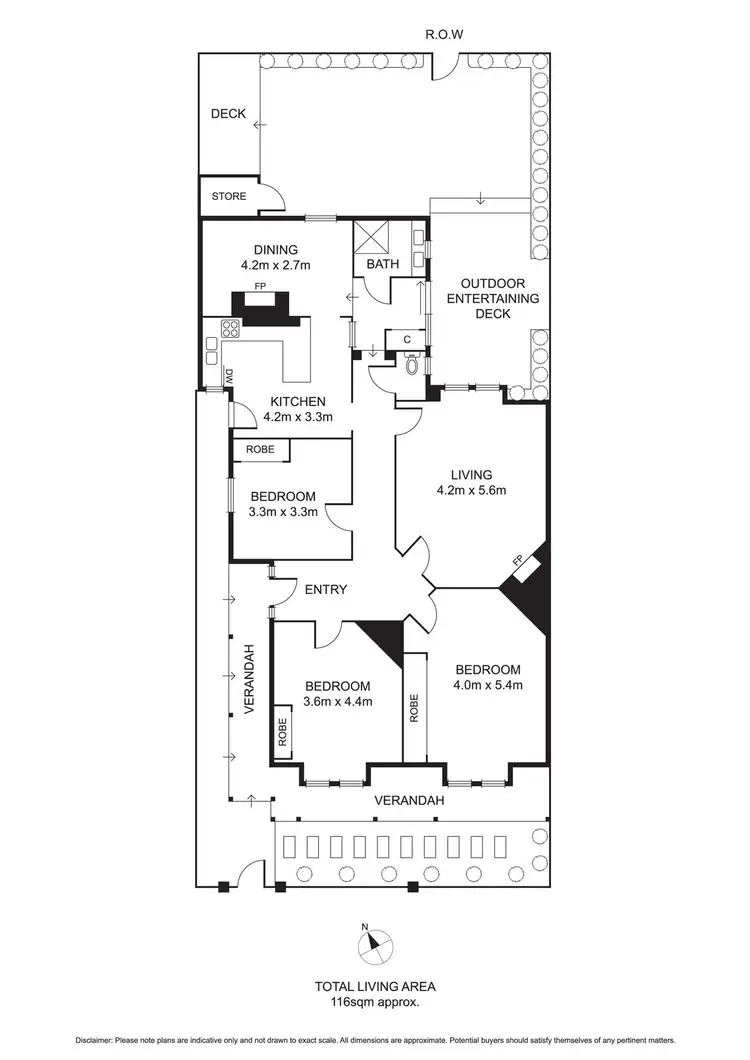 Floorplan of Homely house listing, 49 Page Street, Albert Park VIC 3206