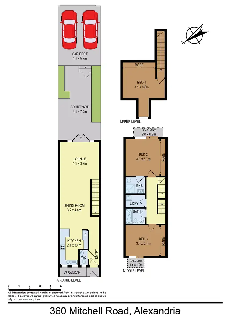 Floorplan of Homely house listing, 360 Mitchell Road, Alexandria NSW 2015