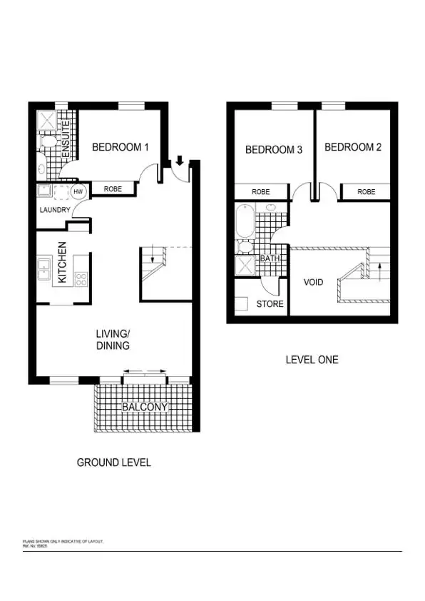 Floorplan of Homely unit listing, 9B/54 Forbes Street, Turner ACT 2612