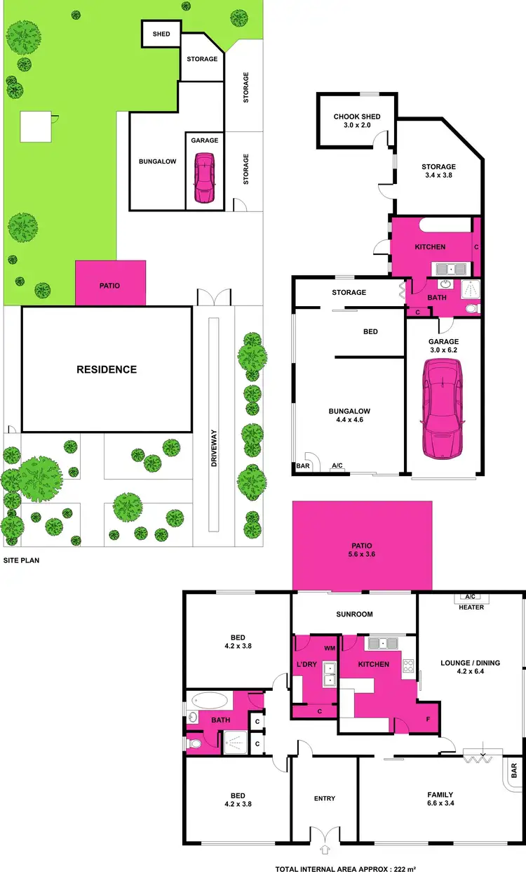 Floorplan of Homely house listing, 93 Boundary Road, Newcomb VIC 3219