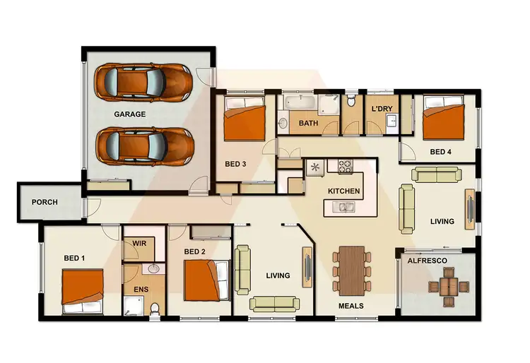 Floorplan of Homely house listing, 24 Juniper Street, Heathwood QLD 4110