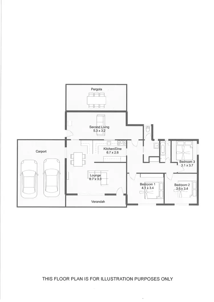 Floorplan of Homely house listing, 29 SUMMERS ROAD, Padthaway SA 5271