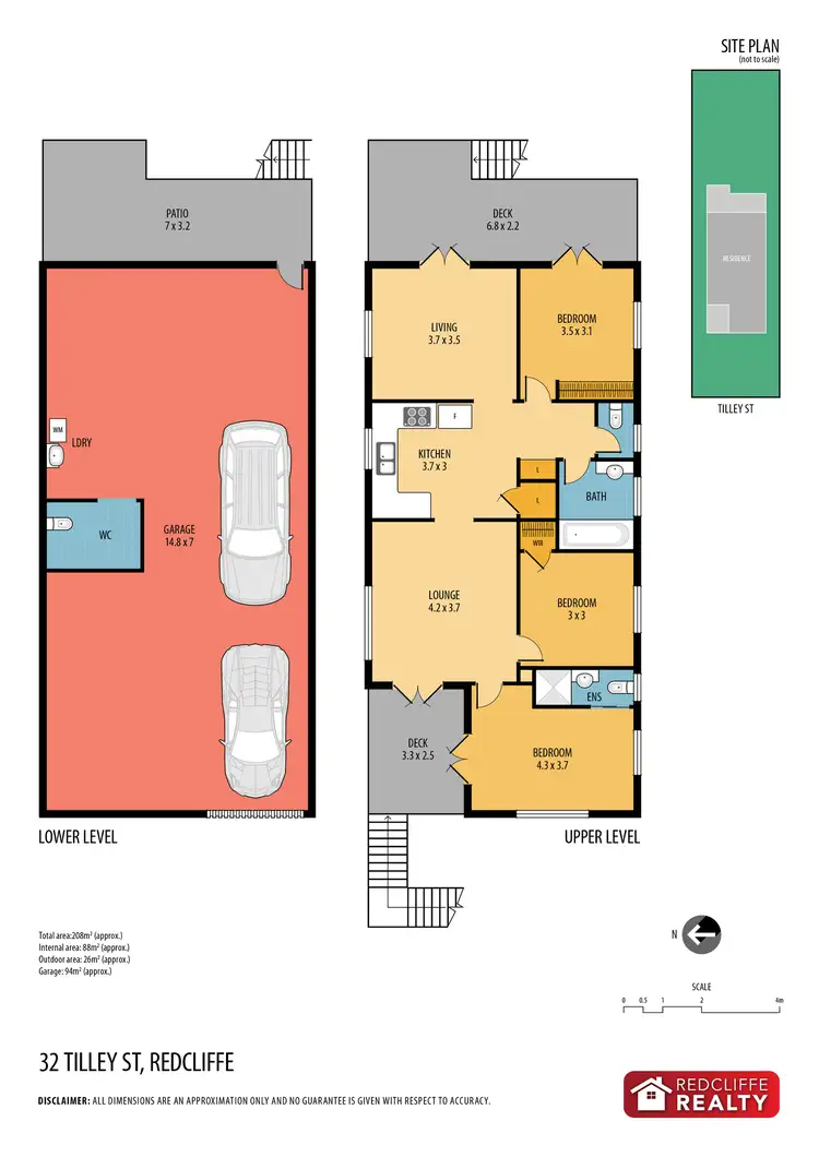 Floorplan of Homely house listing, 32 Tilley Street, Redcliffe QLD 4020