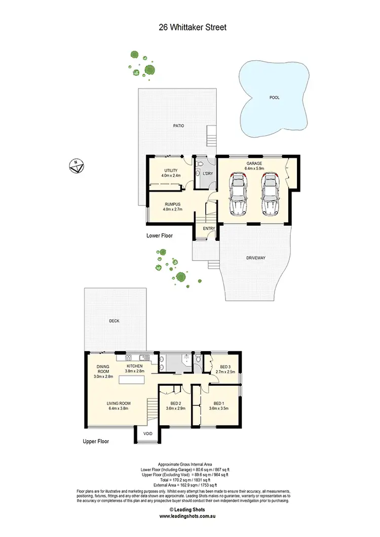 Floorplan of Homely house listing, 26 Whittaker Street, Chermside West QLD 4032