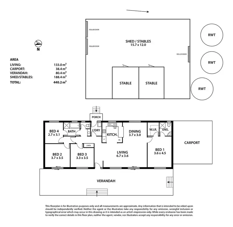 Floorplan of Homely house listing, 76 Trainers Way, Strathalbyn SA 5255