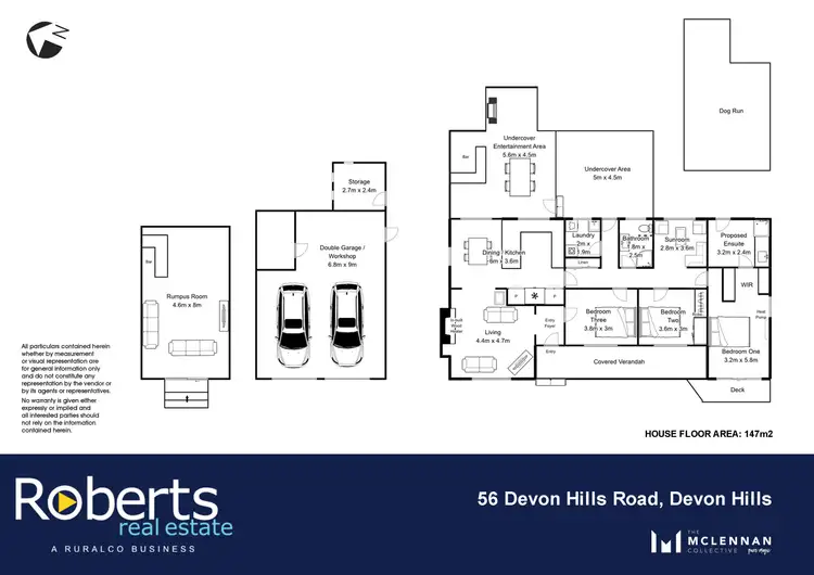 Floorplan of Homely house listing, 56 Devon Hills Rd, Devon Hills TAS 7300