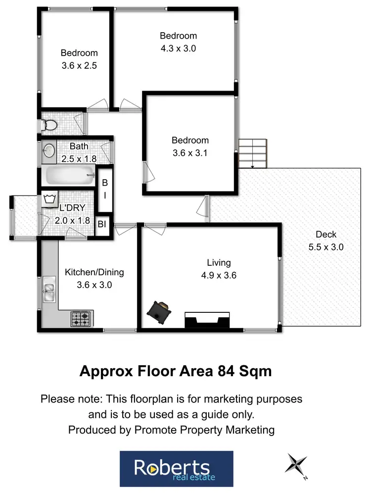 Floorplan of Homely house listing, 29 The Avenue, New Norfolk TAS 7140