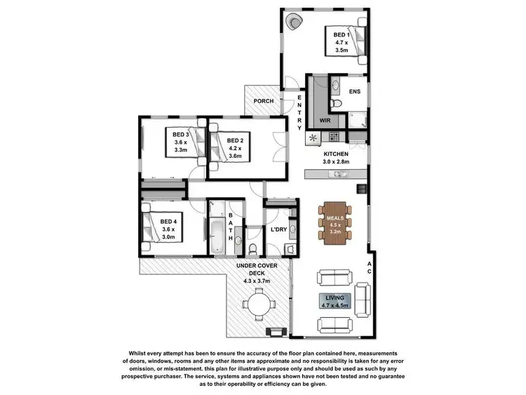 Floorplan of Homely house listing, 12 Carmell Drive, Warrnambool VIC 3280