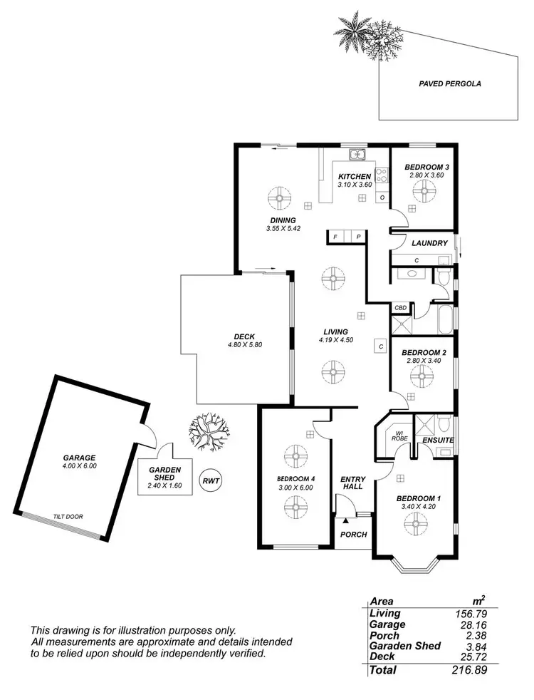 Floorplan of Homely house listing, 1 HUNT STREET, Port Willunga SA 5173