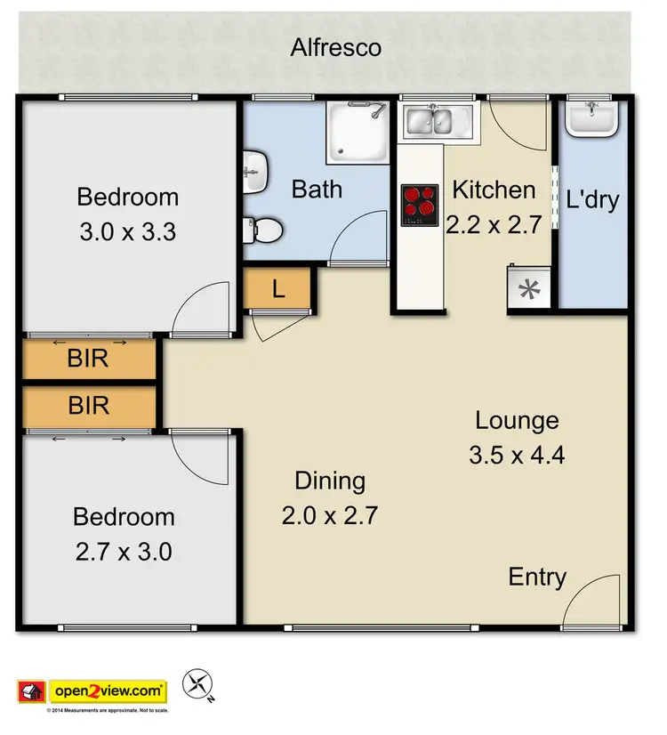 Floorplan of Homely villa listing, 6/6 Dunsmore Street, Rooty Hill NSW 2766