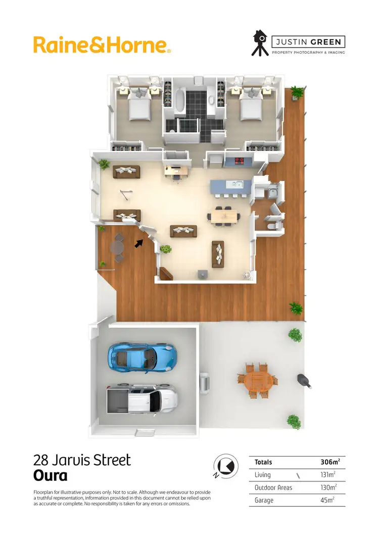 Floorplan of Homely house listing, 28 Jarvis Street, Oura NSW 2650
