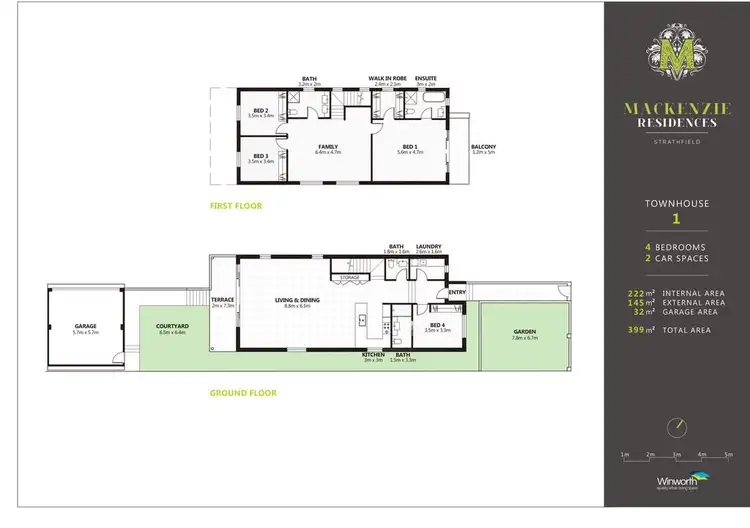 Floorplan of Homely house listing, 1, 43 Mackenzie Street, Strathfield NSW 2135