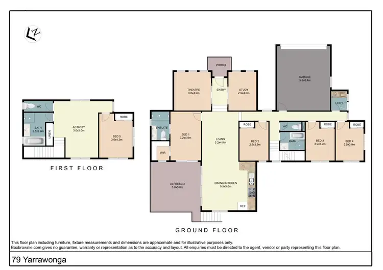 Floorplan of Homely house listing, 79 Yarrawonga Drive, Castle Hill QLD 4810