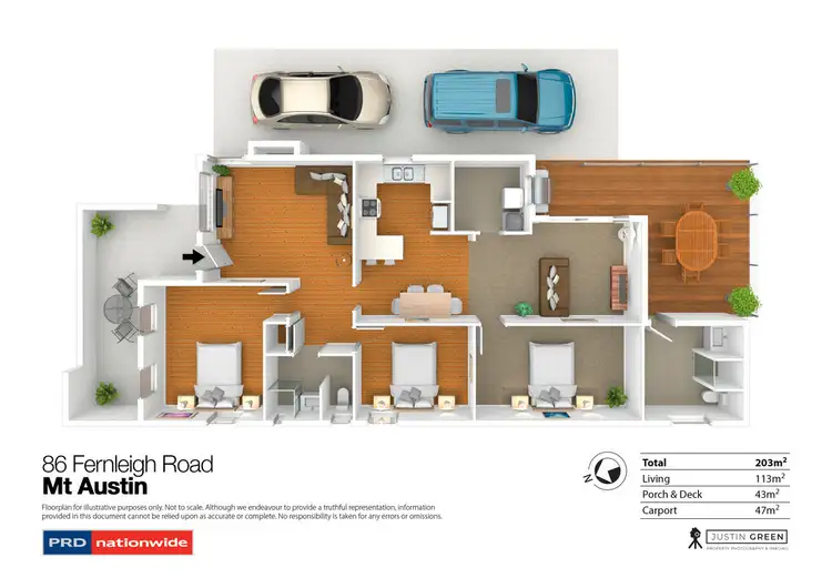 Floorplan of Homely house listing, 86 Fernleigh Road, Mount Austin NSW 2650