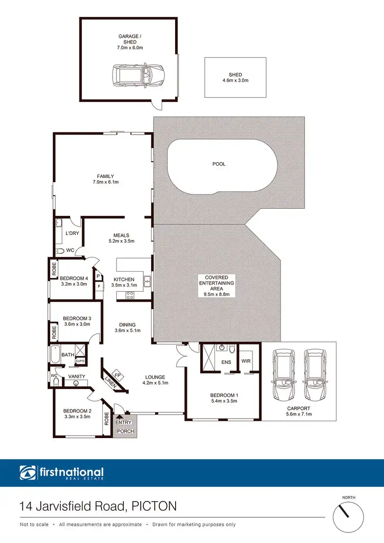Floorplan of Homely house listing, 14 Jarvisfield Road, Picton NSW 2571