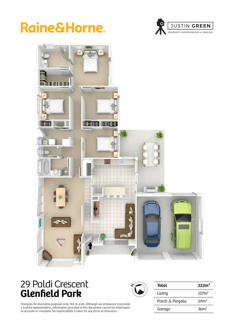 Floorplan of Homely house listing, 29 Paldi Crescent, Glenfield Park NSW 2650