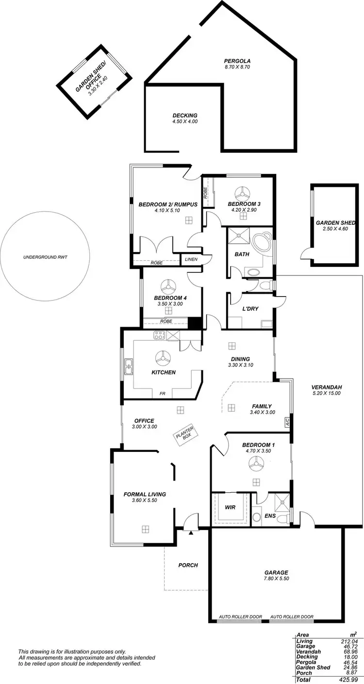 Floorplan of Homely house listing, 34 Carsten Drive, Murray Bridge SA 5253