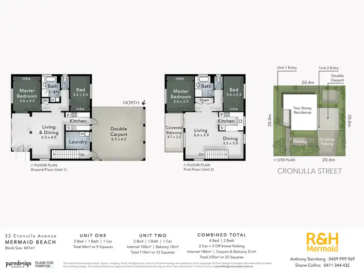 Floorplan of Homely house listing, 32 CRONULLA AVENUE, Mermaid Beach QLD 4218