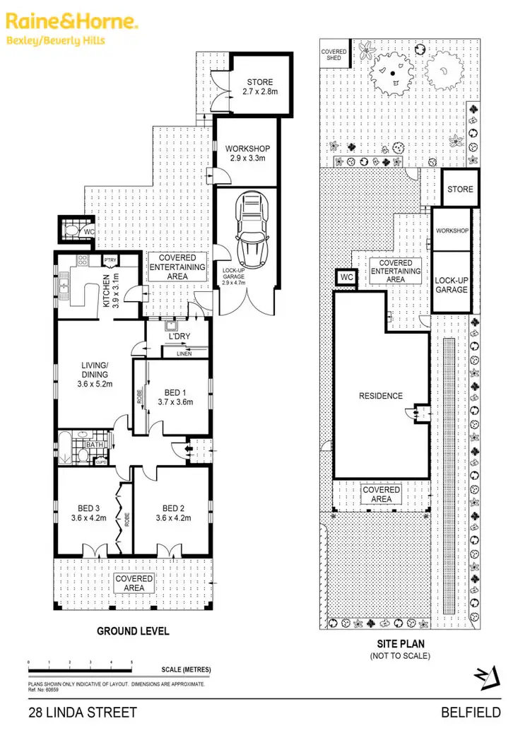 Floorplan of Homely house listing, 28 Linda Street, Belfield NSW 2191