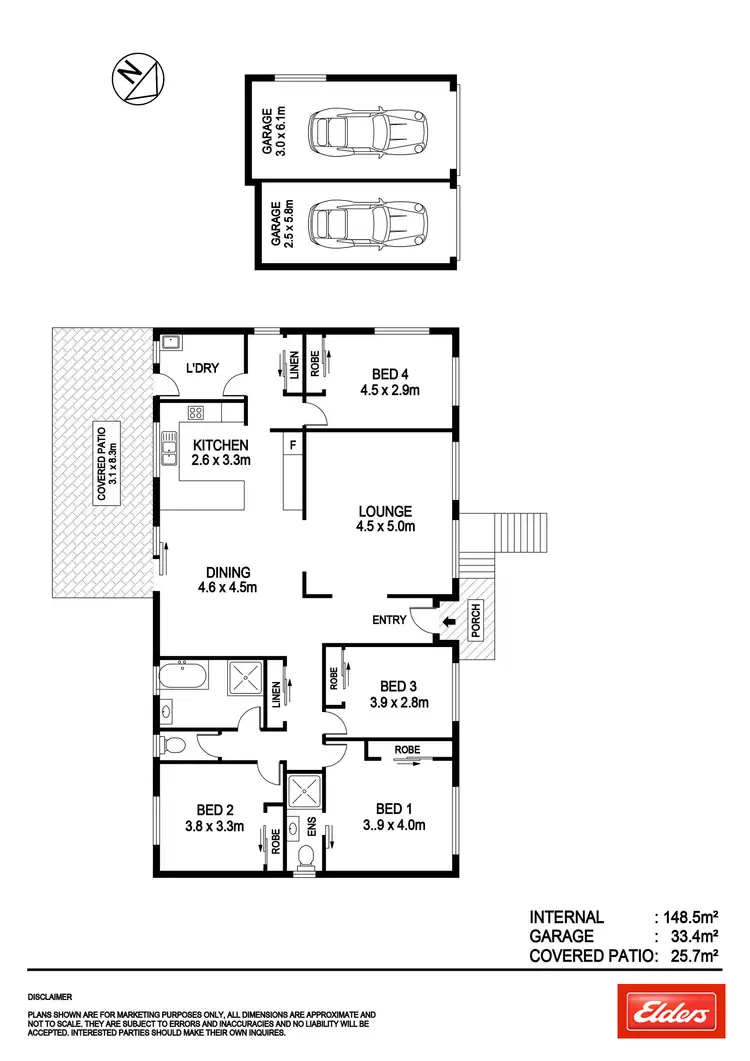 Floorplan of Homely house listing, 66 Yarranabee Road, Port Macquarie NSW 2444