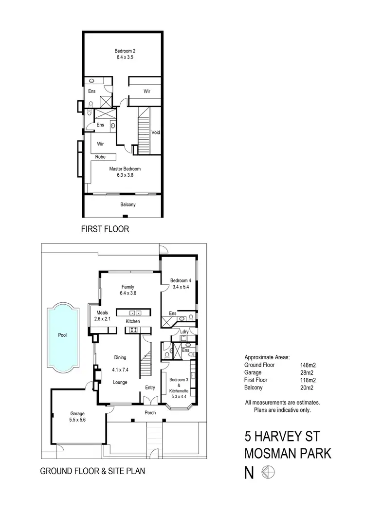 Floorplan of Homely house listing, 5 Harvey Street, Mosman Park WA 6012