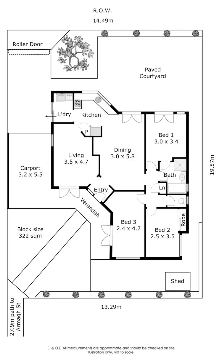 Floorplan of Homely house listing, 51A Armagh Street, Victoria Park WA 6100