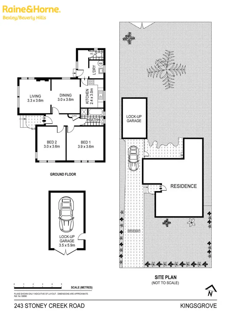Floorplan of Homely house listing, 243 Stoney Creek Road, Kingsgrove NSW 2208