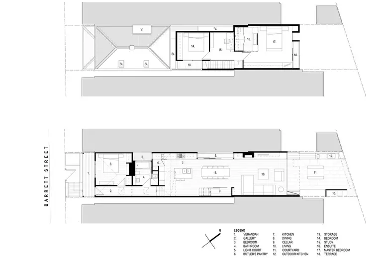Floorplan of Homely house listing, 9 Barrett Street, Albert Park VIC 3206