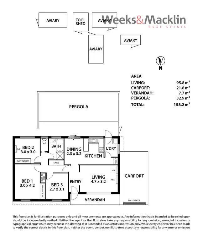 Floorplan of Homely house listing, 11 McNamara Street, Modbury Heights SA 5092