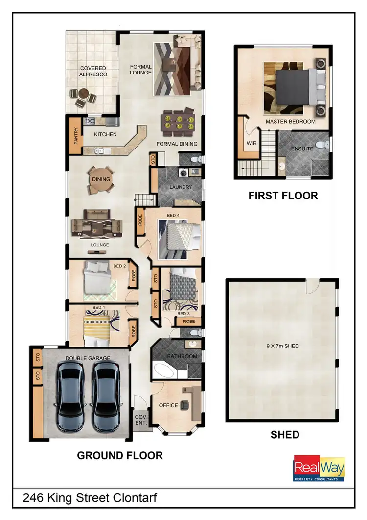 Floorplan of Homely house listing, 246 King Street, Clontarf QLD 4019