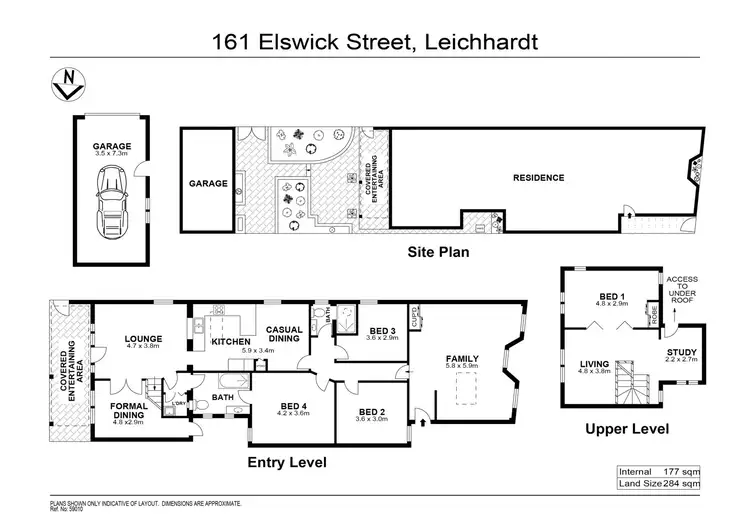 Floorplan of Homely house listing, 161 Elswick Street, Leichhardt NSW 2040