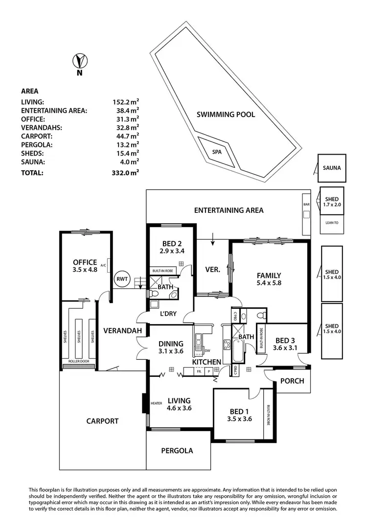 Floorplan of Homely house listing, 7 Romilly Avenue, Manningham SA 5086