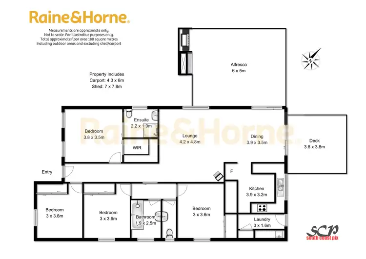 Floorplan of Homely house listing, 22 Innes Place, Long Beach NSW 2536