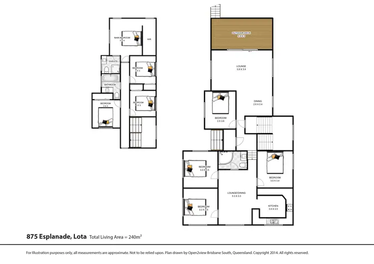 Floorplan of Homely house listing, 875 ESPLANADE, Lota QLD 4179