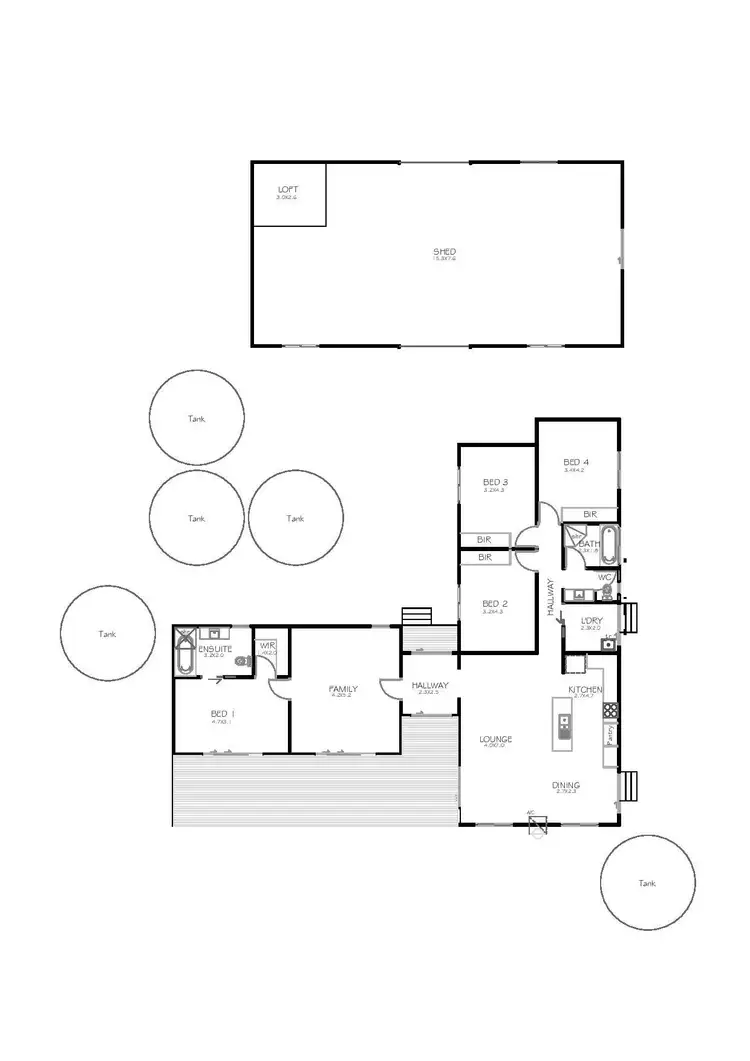 Floorplan of Homely house listing, 15-21 Stormbird Drive, Boston SA 5607